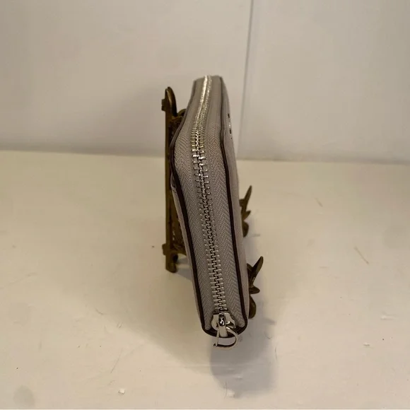 Kate Spade Jackson Zip Around Continental Wallet in Taupe Greige Colorway - Picture 3 of 12